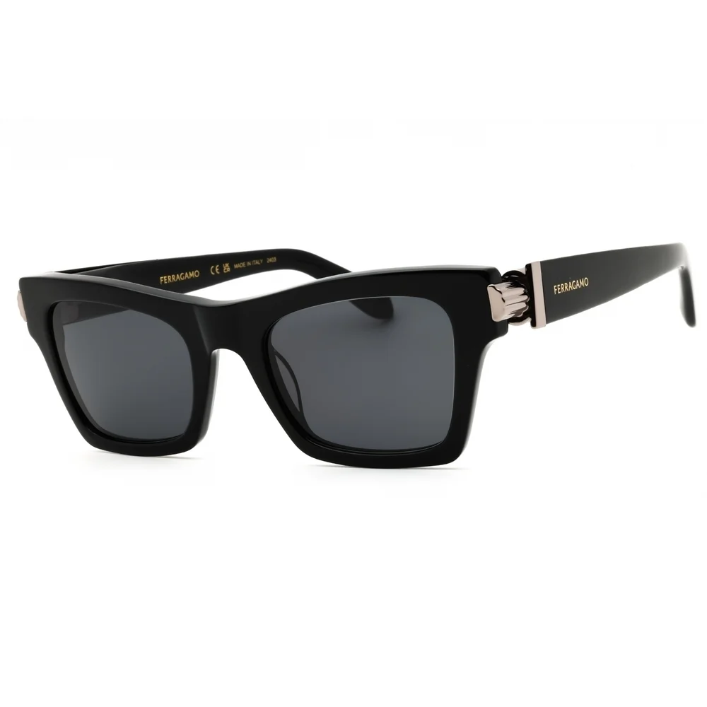 Salvatore Ferragamo SF2013S Sunglasses Black Acetate Cat-Eye